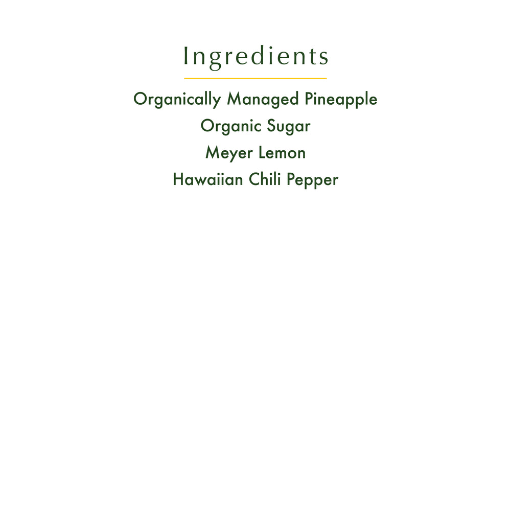 Hawaiian Chili Pineapple Culinary Syrup - 10oz
