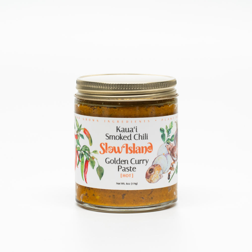 Kaua'i Smoked Chili Golden Curry Paste (Hot!) - 6oz