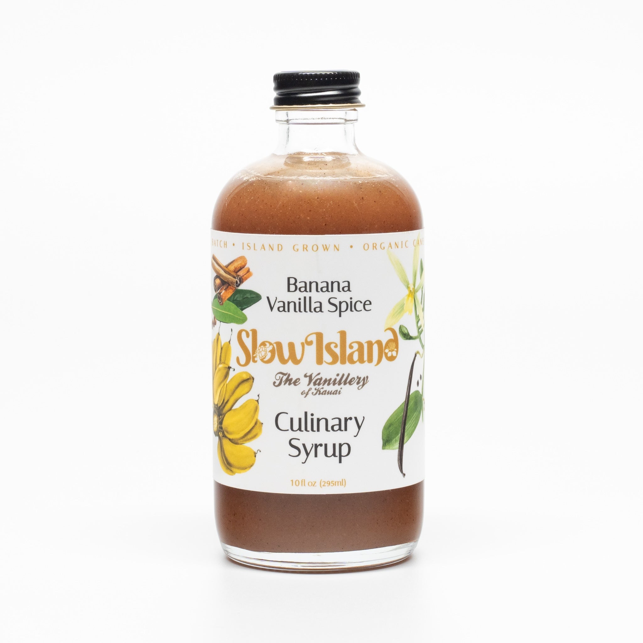 Banana Vanilla Spice Culinary Syrup - 10oz | Slow Island Co. – Slow ...