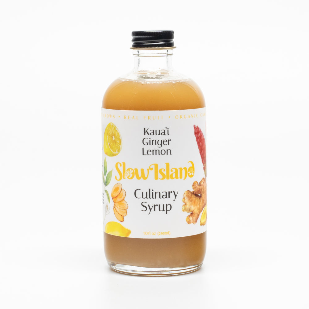 Kaua'i Ginger Lemon Culinary Syrup - 10oz