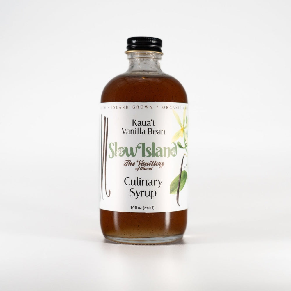 Kaua'i Vanilla Bean Culinary Syrup - 10oz