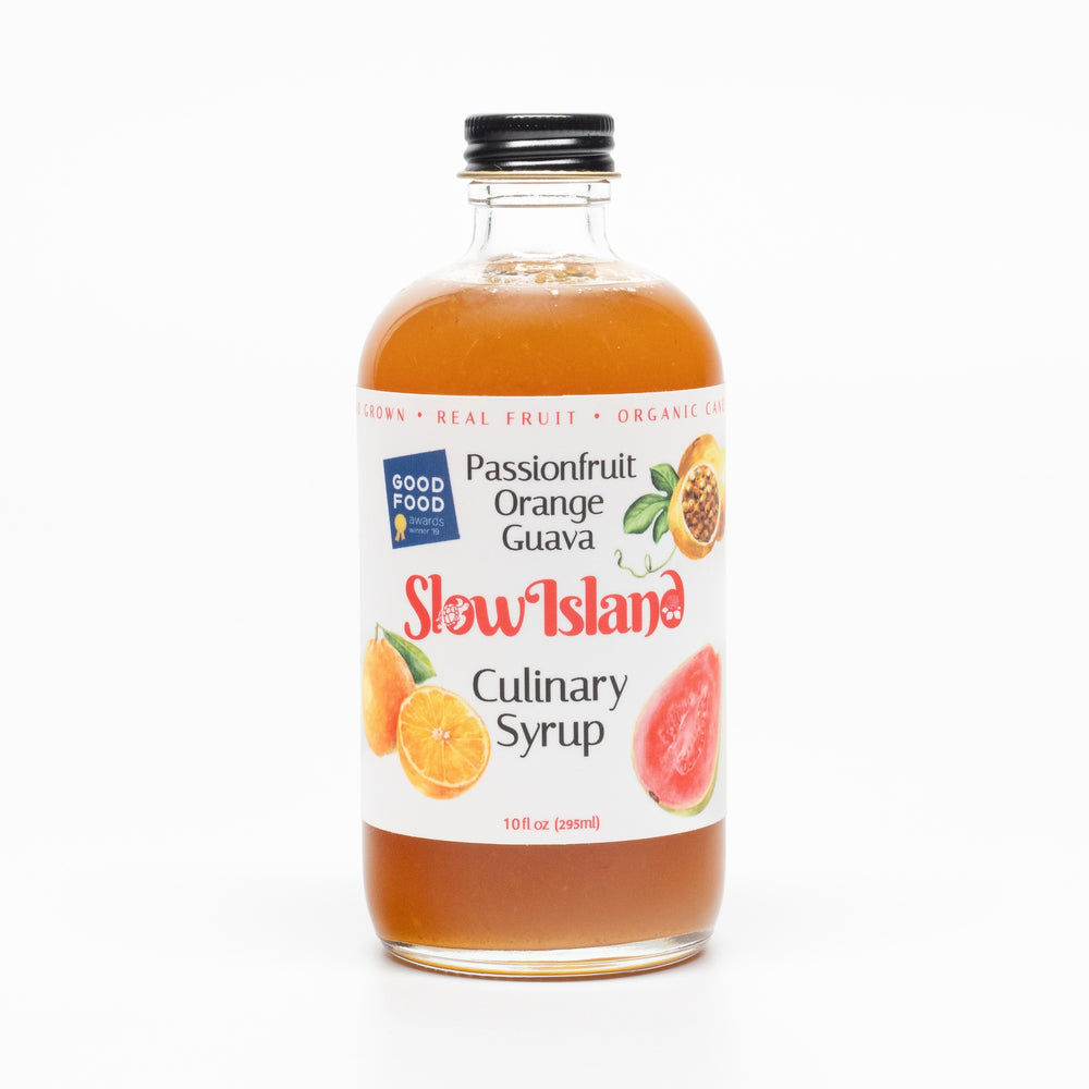 Passionfruit Orange Guava Culinary Syrup - 10oz