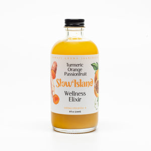 Turmeric Orange Passionfruit Wellness Elixir - 8oz
